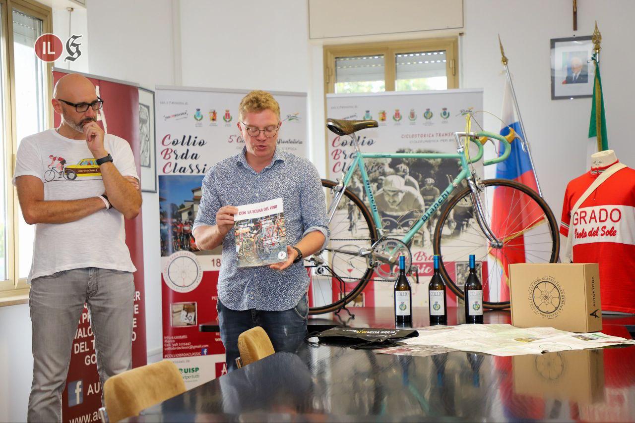 Immagine per Le bici storiche corrono sul Collio, in 230 partono da San Floriano
